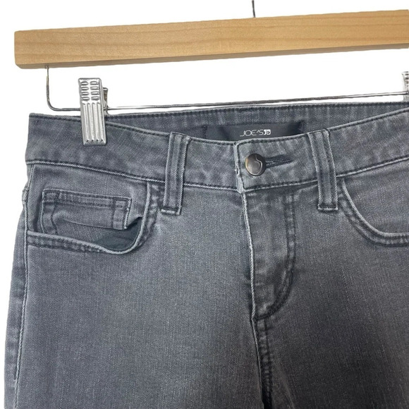 Joe’s Jeans Women’s Honey Skinny High Rise Distressed Jeans in Black Size 25 - Picture 9 of 13